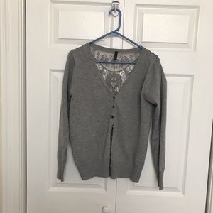 Lapis Button Up Sweater Size Medium